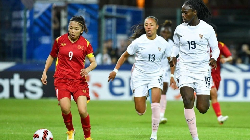 Sau Pháp, ĐT nữ Việt Nam sẽ có cơ hội gặp những đội tuyển mạnh tiếp theo là Đức và Tây Ban Nha.