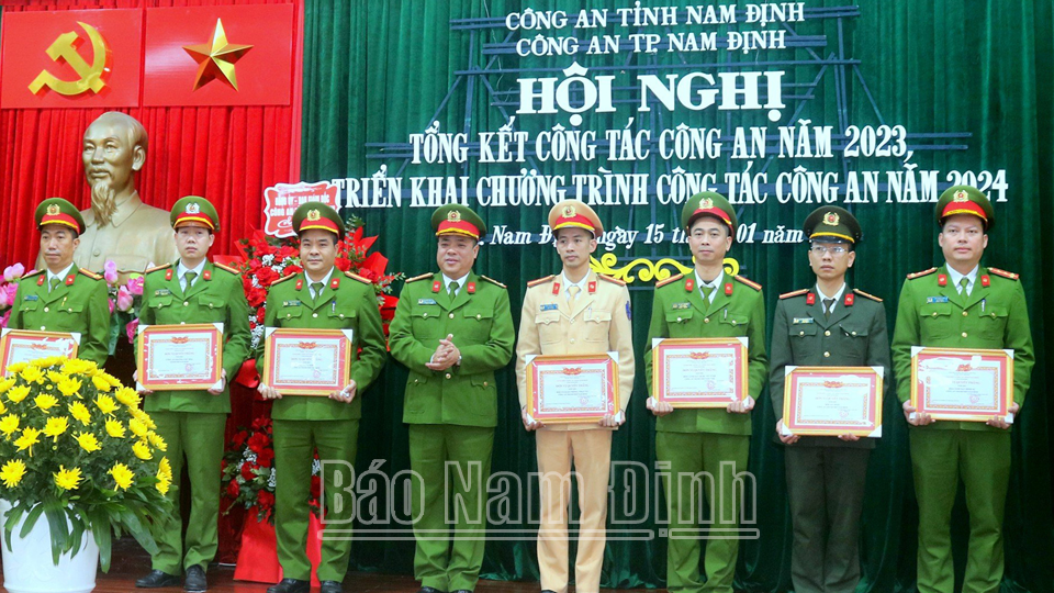 Tăng cường các biện pháp đảm bảo an ninh trật tự trên địa bàn thành phố Nam Định