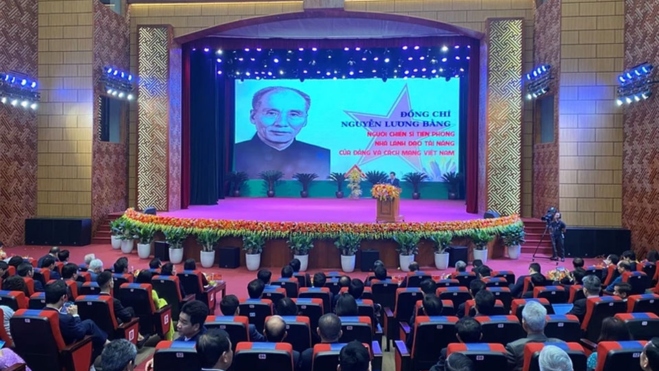 Kỷ niệm 120 năm Ngày sinh đồng chí Nguyễn Lương Bằng