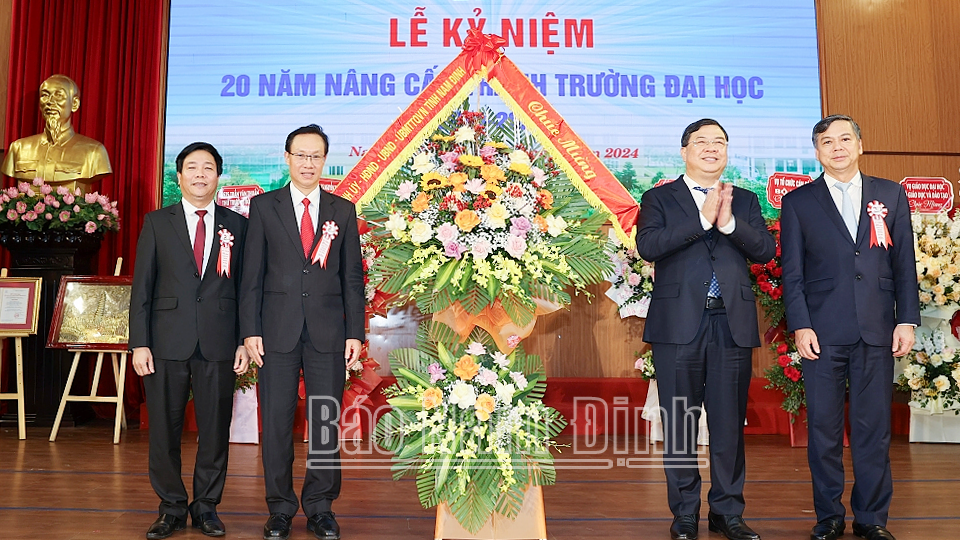 Trường Đại học Điều dưỡng Nam Định kỷ niệm 20 năm nâng cấp thành trường Đại học