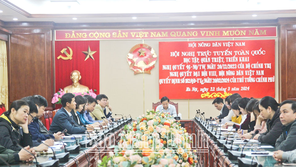 Trung ương Hội Nông dân Việt Nam quán triệt, triển khai các nghị quyết của Trung ương