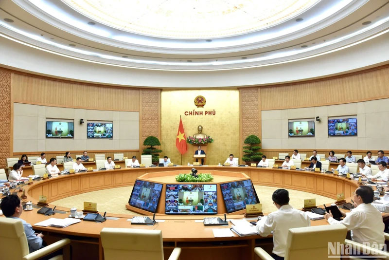 Thủ tướng Phạm Minh Chính chủ trì phiên họp Chính phủ thường kỳ tháng 3 và Hội nghị trực tuyến với địa phương