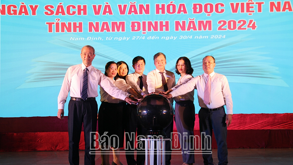 Khai mạc Ngày Sách và Văn hóa đọc Việt Nam tỉnh Nam Định năm 2024