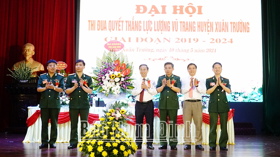 Đại hội Thi đua quyết thắng lực lượng vũ trang huyện Xuân Trường giai đoạn 2019-2024