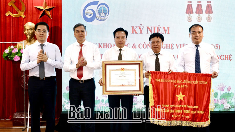Kỷ niệm 60 năm thành lập ngành Khoa học và Công nghệ tỉnh Nam Định
