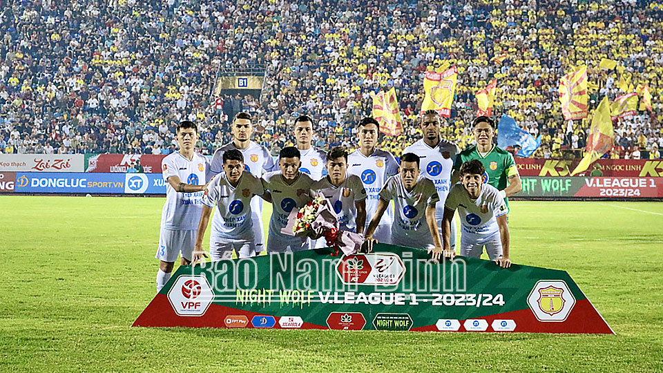 CLB Thép Xanh Nam Định giành chiến thắng kịch tính trong trận khai mạc mùa giải V-League 2023-2024