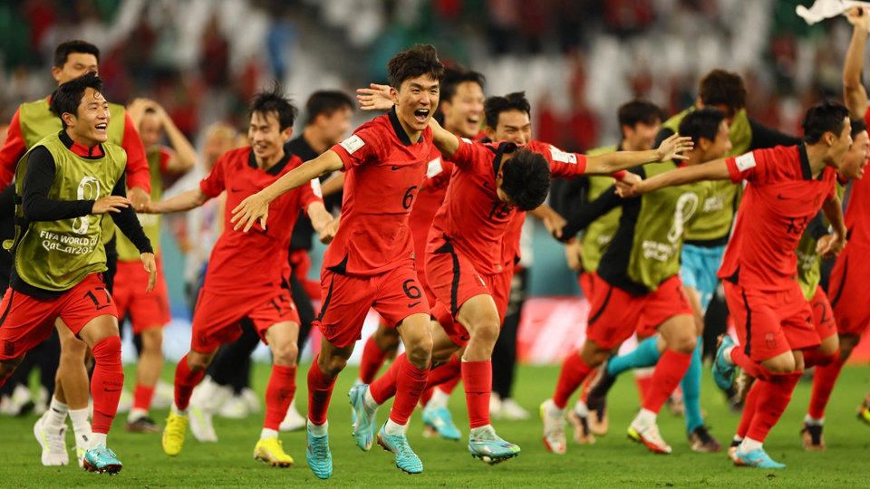 Hàn Quốc xuất sắc đánh bại Bồ Đào Nha