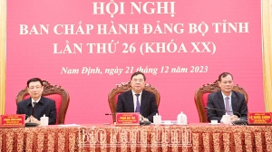 Hội nghị lần thứ 26 Ban Chấp hành Đảng bộ tỉnh khóa XX