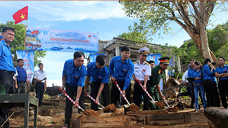 Kiên Giang: Khởi công xây dựng cột cờ Tổ quốc tại đảo Thổ Chu