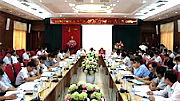 Ban Kinh tế - Ngân sách của HĐND tỉnh giám sát chuyên đề công tác quản lý Nhà nước về đê điều tại huyện Nghĩa Hưng