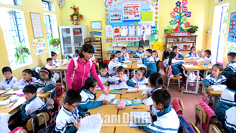 Từng bước nhân rộng mô hình Trường học mới Việt Nam ở các trường tiểu học trong tỉnh
