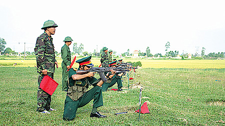 Lực lượng vũ trang huyện Hải Hậu phát huy truyền thống anh hùng, xây dựng đơn vị vững mạnh toàn diện