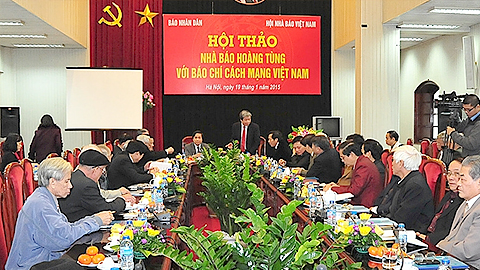 Hội thảo "Nhà báo Hoàng Tùng với báo chí cách mạng Việt Nam"