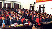 Thành ủy Nam Định gặp mặt đảng viên 60 năm tuổi Đảng trở lên