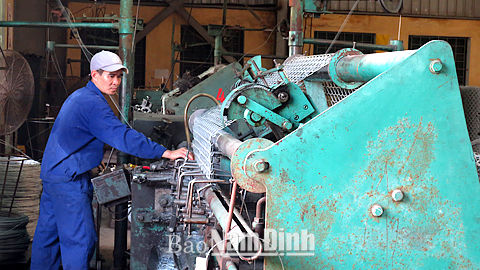 Công nghiệp Thành phố Nam Định tăng trưởng ổn định