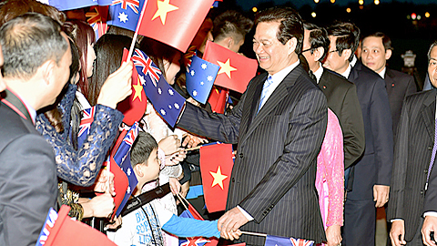 Thủ tướng Nguyễn Tấn Dũng thăm chính thức Ốt-xtrây-li-a