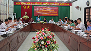 Đoàn đại biểu Quốc hội tỉnh lấy ý kiến đóng góp vào Dự thảo Luật Mặt trận Tổ quốc Việt Nam (sửa đổi) và Luật Ngân sách Nhà nước (sửa đổi)