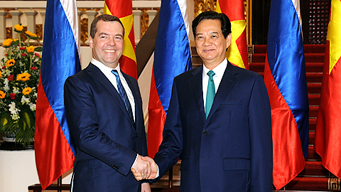 Thủ tướng Chính phủ Liên bang Nga thăm chính thức Việt Nam