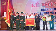 Xã Xuân Đài đón nhận danh hiệu  Anh hùng Lực lượng vũ trang nhân dân