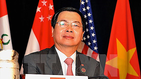 Bộ trưởng Bộ Công thương Vũ Huy Hoàng trả lời phỏng vấn Thông tấn xã Việt Nam về Hiệp định Đối tác xuyên Thái Bình Dương (TPP)