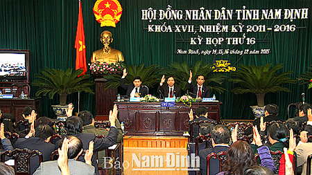Nghị quyết về việc quy định mức thu lệ phí đăng ký cư trú  trên địa bàn tỉnh Nam Định