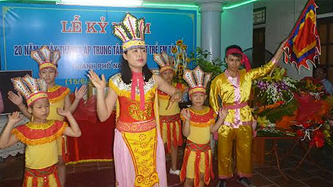 Trung tâm Cứu trợ trẻ em tàn tật Thành phố Nam Định kỷ niệm 20 năm ngày thành lập