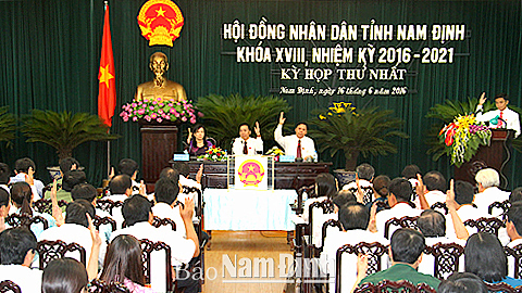 Nghị quyết về việc xác nhận kết quả bầu cử Chánh Văn phòng HĐND tỉnh khoá XVIII, nhiệm kỳ 2016-2021