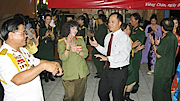 Đưa 20 cựu chiến binh đi điều dưỡng tại Làng Hữu nghị Việt Nam