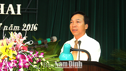 Phát biểu của đồng chí Trần Văn Chung, Phó Bí thư Thường trực Tỉnh uỷ, Chủ tịch HĐND tỉnh bế mạc kỳ họp