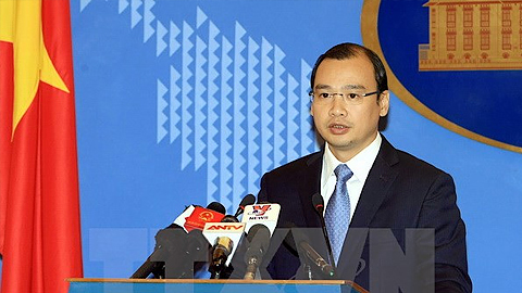 Phản đối quan chức Đài Loan ra đảo Ba Bình
