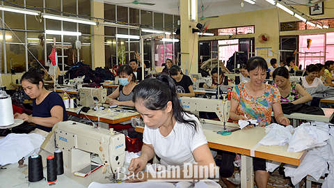 Thành phố Nam Định quan tâm đào tạo nghề cho người lao động