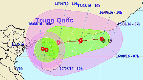 Áp thấp nhiệt đới kép hướng vào Việt Nam