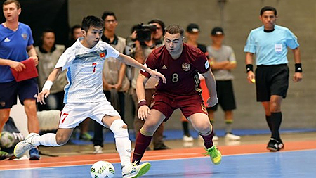 Đội tuyển futsal Việt Nam chia tay VCK World Cup Futsal 2016