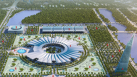 Hà Nội: Động thổ dự án Trung tâm Hội chợ triển lãm quy mô lớn nhất châu Á