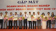 Thành phố Nam Định gặp mặt các doanh nhân tiêu biểu nhân Ngày Doanh nhân Việt Nam