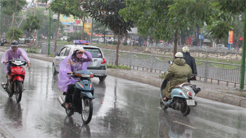 Dự báo thời tiết, thủy văn chiều và đêm 23-4-2018 tỉnh Nam Định