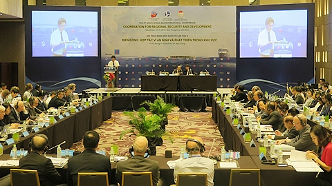 Gần 200 đại biểu dự Hội thảo quốc tế về Biển Đông