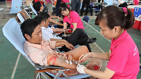 1.500 người tham gia Ngày hội giọt máu nghĩa tình 2016