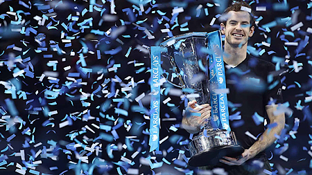 Vô địch Tour Finals, Murray bảo vệ thành công ngôi vị số một thế giới