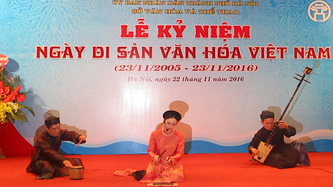 Hà Nội: Nhiều hoạt động kỷ niệm Ngày Di sản Văn hóa Việt Nam (23-11)