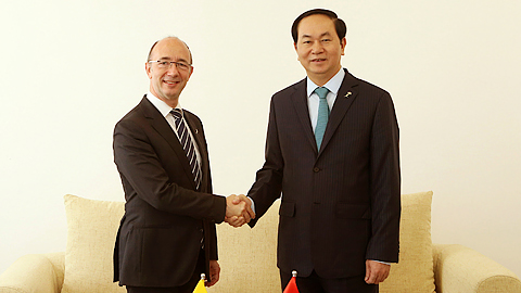 Chủ tịch nước Trần Đại Quang kết thúc tốt đẹp các chuyến thăm và làm việc