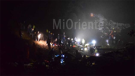 76 người thiệt mạng trong vụ rơi máy bay tại Colombia