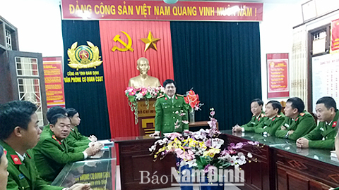 Lực lượng Văn phòng cơ quan Cảnh sát điều tra Công an tỉnh Nam Định: 65 năm xây dựng, chiến đấu và trưởng thành