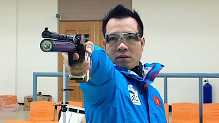 Xạ thủ Hoàng Xuân Vinh đứng đầu tốp 10 vận động viên tiêu biểu năm 2016
