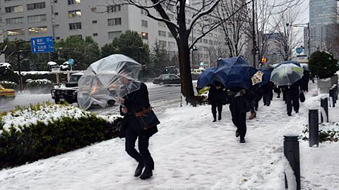Nhật Bản lạnh nhất kể từ đầu đông, 3 người tử vong