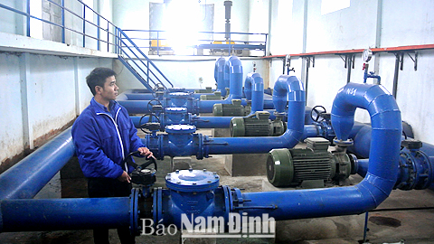 Chuẩn bị tốt các điều kiện cấp nước sạch phục vụ nhân dân dịp Tết Đinh Dậu