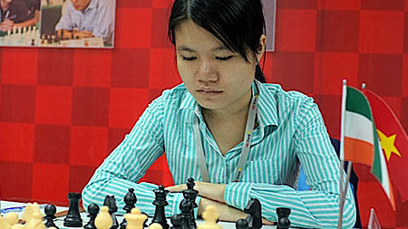 Phạm Lê Thảo Nguyên thi đấu xuất sắc tại vòng 1 Giải cờ vua nữ vô địch thế giới 2017