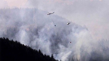 Hơn 1.000 người sơ tán do cháy rừng tại New Zealand