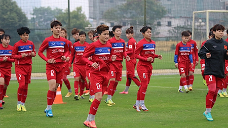 Đội tuyển nữ Việt Nam tập trung chuẩn bị cho vòng loại châu Á 2018