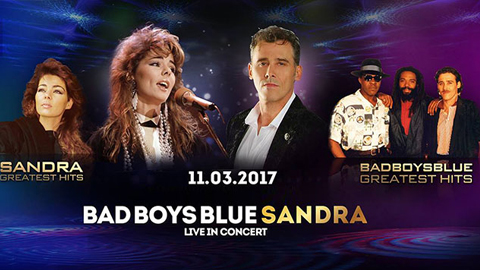 Đêm nhạc với huyền thoại Sandra và Bad Boys Blue